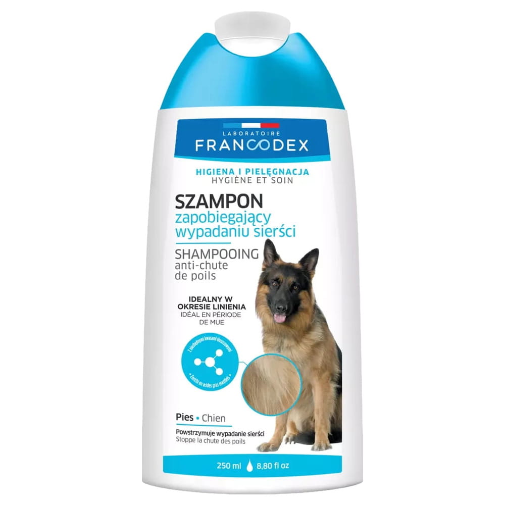 Francodex Szampon Dla Psa Zapobiegający Wypadaniu Sierści 250ml